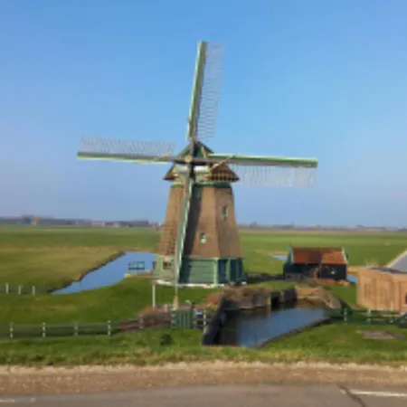بيت للعطل 'vakantiehuisje Natuurlijk! - Nabij Molen, Meer, & Stad' *